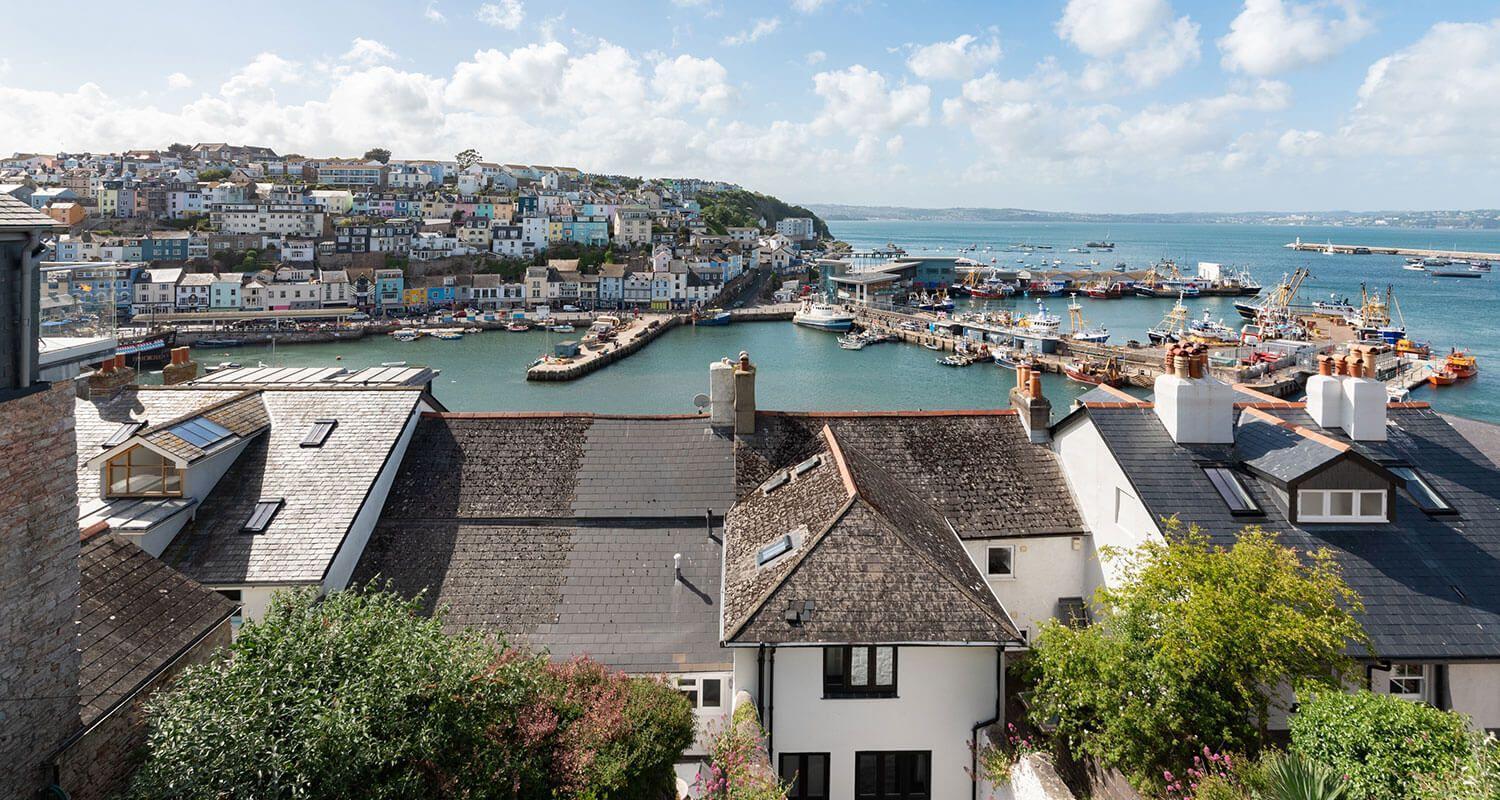 High Seas Villa Brixham Bagian luar foto