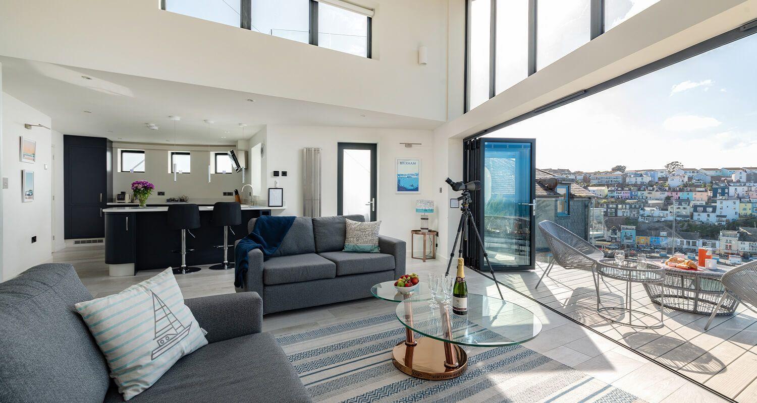 High Seas Villa Brixham Bagian luar foto